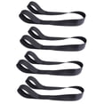 thumbnail image 3 of OUNONA 4Pcs Ski Straps for Carrying Black Polyester Shoulder Sling for Secure Ski Boot Transport, 3 of 8