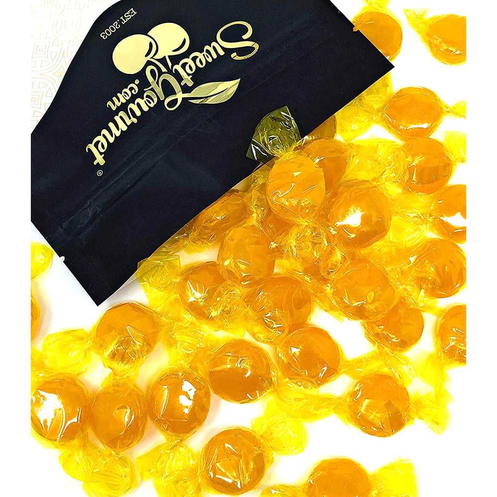 SweetGourmet Butterscotch Buttons Arcor Premium Bulk Wrapped Hard