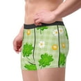 thumbnail image 4 of Bingfone St Patrick'S Day11 Men'S Underwear - Casual Stretch Boxer Briefs-X-Large, 4 of 9