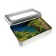 thumbnail image 1 of Decoración de paisaje en miniatura, adorno de escritorio de resina, artesanía hecha a mano con caja de metal. Escena de Emerald Bay, 1 of 9