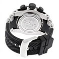 thumbnail image 2 of Invicta Men's 0827 Reserve Zeus Bolt Black Mother of Pearl Dial Rubber Strap Stainless Steel Chronograph Dive Watch, 2 of 4