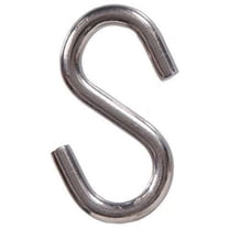 3 in. Heavy Stainless Steel Open S Hook