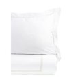 thumbnail image 3 of Melange Home 600 Thread Count Cotton 2 Stripe Embroidered Sham Cover Set Blue, 3 of 5