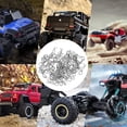 thumbnail image 1 of Clip De Modelo RC, Alta Resistencia, Resistente, Fácil De Quitar, 60 Piezas, Clip Para Carrocería De Coche RC, Universal, 1,0 Mm De Diámetro, 17 Mm De Largo Para 1/16 1/18 RC, 1 of 7