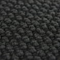 thumbnail image 4 of Black Nubby Textured Modern Throw Pillow, 4 of 8