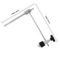 thumbnail image 2 of WHAMVOX Versatile Drum Mounted Cowbell Holder In Silver Metal For Various Activities 1Pcs, 2 of 8