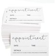 thumbnail image 2 of RXBC2011 Appointment Reminder Cards (Pack of 100) for Beauty Makeup Hair Nail Salon Barber Shop Restaurants Therapist Pack of 100, 2 of 6