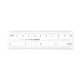 thumbnail image 1 of Unique Bargains Flexible Ruler 4 Inch 0.1mm Scale PET Plastic Covered Thickened Film Straight Ruler, 1 of 6
