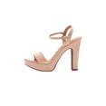 thumbnail image 3 of VIZZANO 6292200 Zapatilla de charol tacón alto dama beige 23, 3 of 6