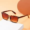 thumbnail image 5 of 4 Pairs of Square Oversized Tinted Bifocal Reading Glasses 1.50 Sunglasses for Women Gradient Personalized Fashion Fishing Readers +1.50 Strength UV, 5 of 6