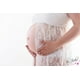 thumbnail image 5 of Vestido de maternidad Accesorios de fotografía Vestido largo de embarazo elástico de encaje para mujeres embarazadas para sesión de fotos Licencia de maternidad BLANCO L JM, 5 of 5