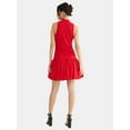 thumbnail image 2 of Madden NYC Women's Mock Neck Bubble Dress, 2 of 4