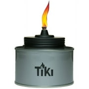 TIKI Brand 4.5-inch TIKI Tin Table Torch Silver - 1116005