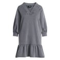 thumbnail image 5 of Scoop Women's and Women's Plus Deep V Neck Sweatshirt Mini Dress, Sizes XS-4X, 5 of 5