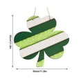 thumbnail image 3 of Teissuly Wooden St. Patrick's Holiday Decoration Pendant Atmosphere Hanging Decoration Teissuly WER202401275857, 3 of 9