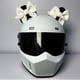 thumbnail image 3 of Un par de decoraciones para casco de motocicleta, lazo para decoración femenina, accesorio imprescindible para casco de motocicleta, pegatinas para bricolaje, accesorios para casco, 3 of 5