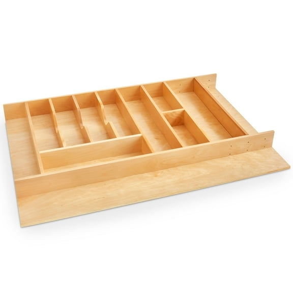 Rev-A-Shelf Trim-to-Fit Shallow Drawer Organizer, 33.13" x 22", 4WUTCT-36-1