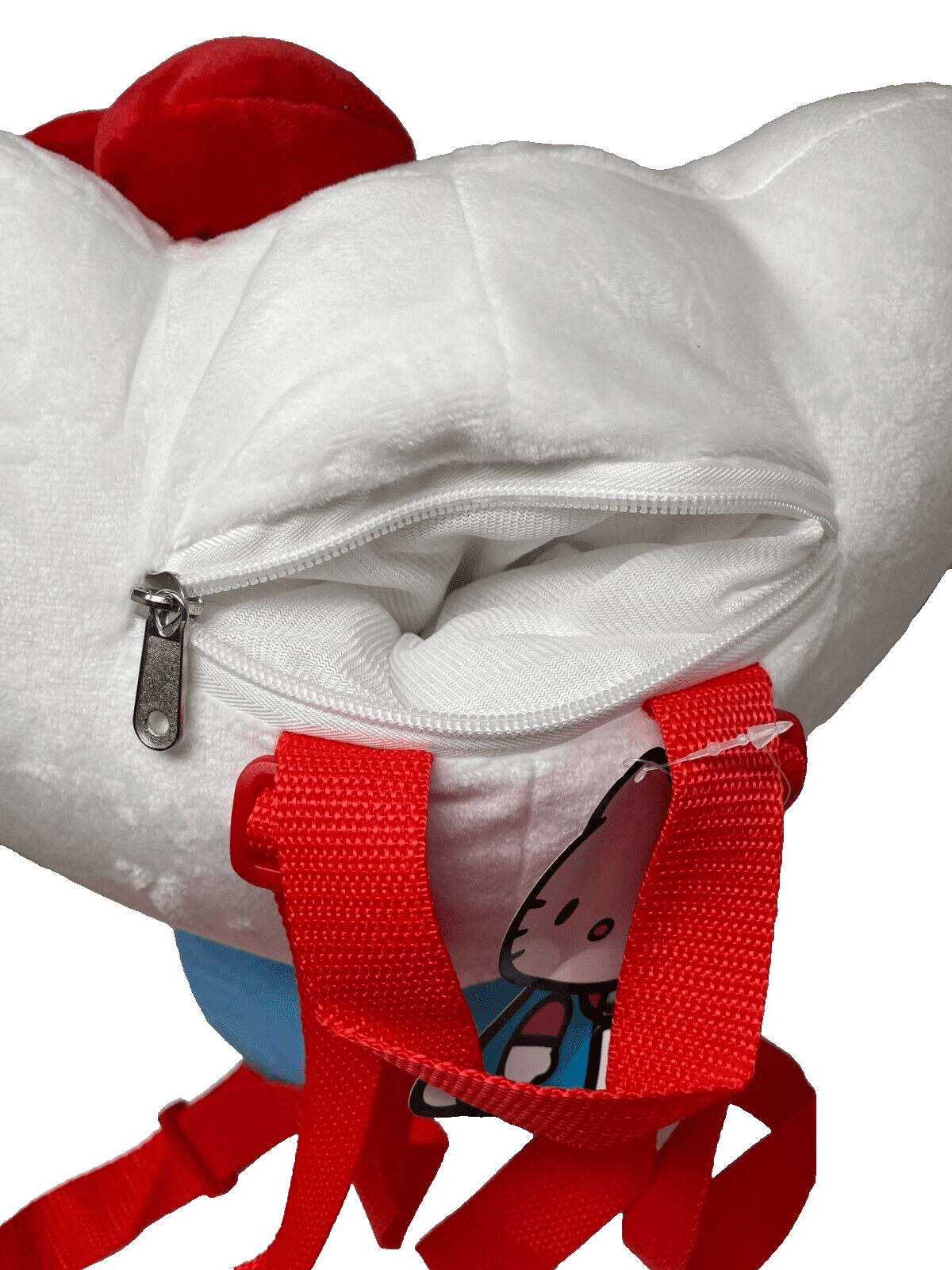 Hello Kitty Plush Backpack 15 inches Plus Sticker