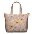 thumbnail image 1 of Rustic Farmhouse Floral Bag Bloom Print Duffel, , Lightweight, Large Capacity Travel Tote, 1 of 5