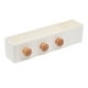 thumbnail image 2 of Estante para llaves perfecl Madera y plástico blanco, 2 of 8