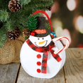 thumbnail image 4 of Set de 5 bolsas de fieltro Current Snowman Joy, 13 x 18 cm, 4 of 6
