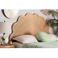 thumbnail image 3 of bali & pari Callias Natural Rattan Scalloped Headboard Queen, 3 of 3