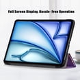 thumbnail image 5 of ELEHOLD for iPad Air 6th Generation 11 Inch Case M2 2024, iPad Air 5th Generation Case 2022 / iPad Air 4th Generation Case 2020 10.9 Inch Auto Sleep/Wake, Slim Trifold Stand Cover,Galaxy, 5 of 10