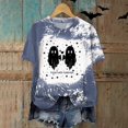 thumbnail image 4 of Mnuaqn Halloween Shirts for Women Girls Will Be Girls Witch Graphic Outfits Ghost Pumpkin Tees Fall Spooky Season Clothes Tops (Navy,XXL), 4 of 5