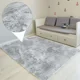 thumbnail image 3 of Alfombra mullida con efecto tie-dye de 40 x 60 cm para dormitorio, mesita de noche, sala de estar y sala de juegos Arcoíris, 3 of 8