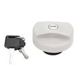 thumbnail image 1 of Bouchon de réservoir d'essence gris verrouillable + clés 1702834 93224461 pour Vauxhall Opel Vectra Astra, 1 of 4