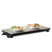 Cordless Warming Tray by Salton | Large Electric Hot Plate | Cooking, Serving & Warming Tray | 23-3/4” x 11-3/4” Hot Plate