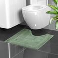 thumbnail image 5 of geerera U-Shaped Toilet Rugs, Soft Absorbent Bathroom Floor Mat, Non-Slip Machine Washable, for Bathroom, Master Bath, Powder Room, 5 of 6
