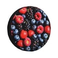 thumbnail image 1 of Fotbe Variety Of Fruits And Berries Funda de Llanta de Repuesto con Estampado, Engrosada, Ajuste Universal para Jeep, Remolque, RV, SUV, Camión-17 inch, 1 of 6