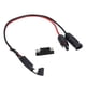 thumbnail image 1 of Cable del Conector del Panel Solar, Alambre de Cable de Extensión Fotovoltaica de 44 cm A Impermeable 12awg Para Moto, 1 of 7