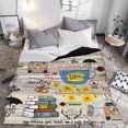 thumbnail image 3 of Gilmore Girls Soft Warm Flannel Blanket for Sofa Bed All Seasons 30x40, 3 of 5