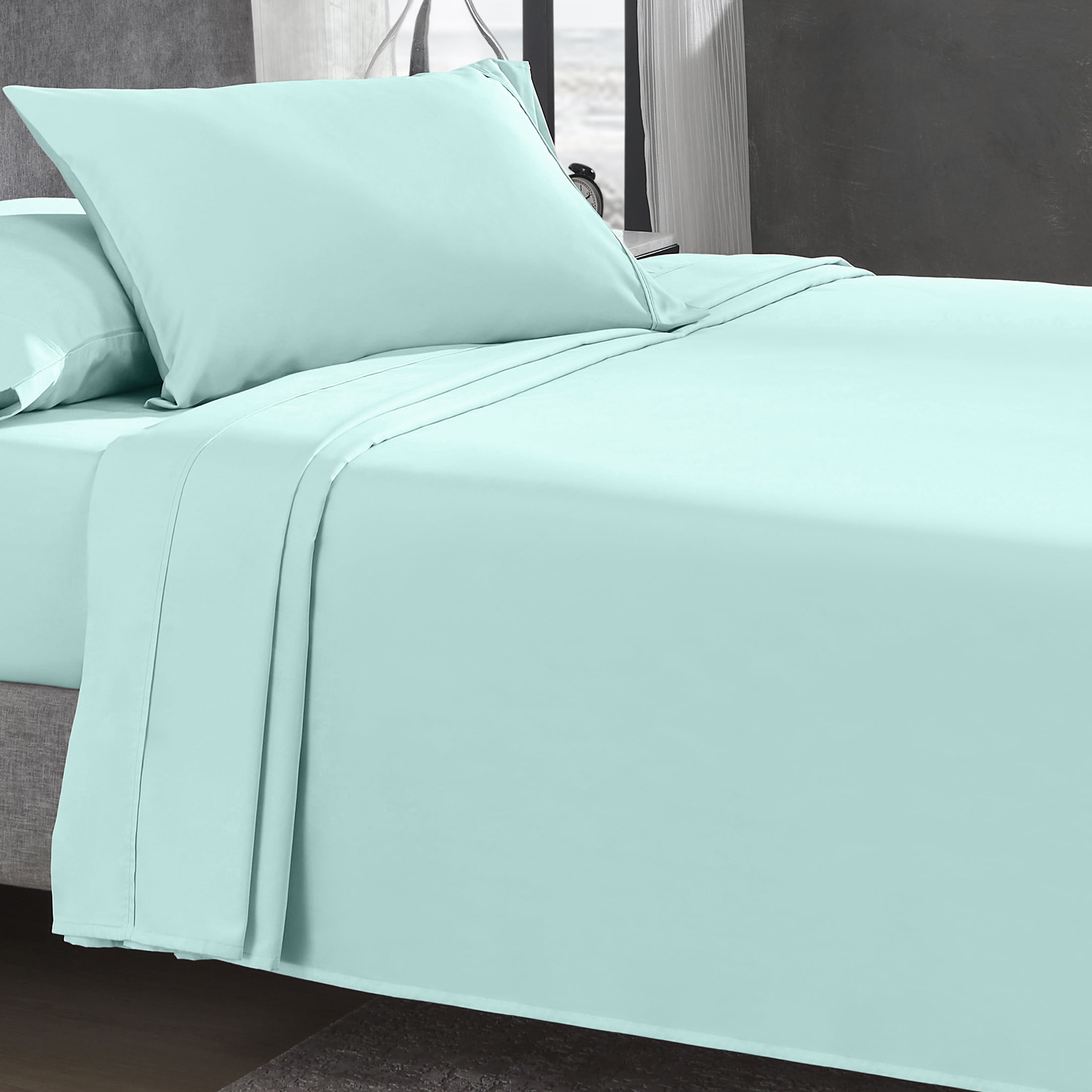 Assorted Sizes and Colors Details about   100% Cotton 420-Thread-Count Wrinkle-Free Sheet Set 