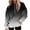 Gray, variant on Women Plus Size Hoodies Women Loose Tie-Dye Printed Buttoned Long Sleeve Sweatshirt Tops