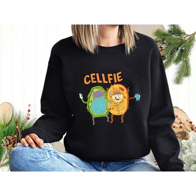 Funny Science Biology Scientist Middle School Teacher Sweatshirt