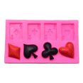 thumbnail image 4 of SHISUYAN Durable Pink Silicone Poker Mold for Kitchen Use MultiUse Baking Tool Size 10.5 x 8.5 x 1.5 Inches, 4 of 8