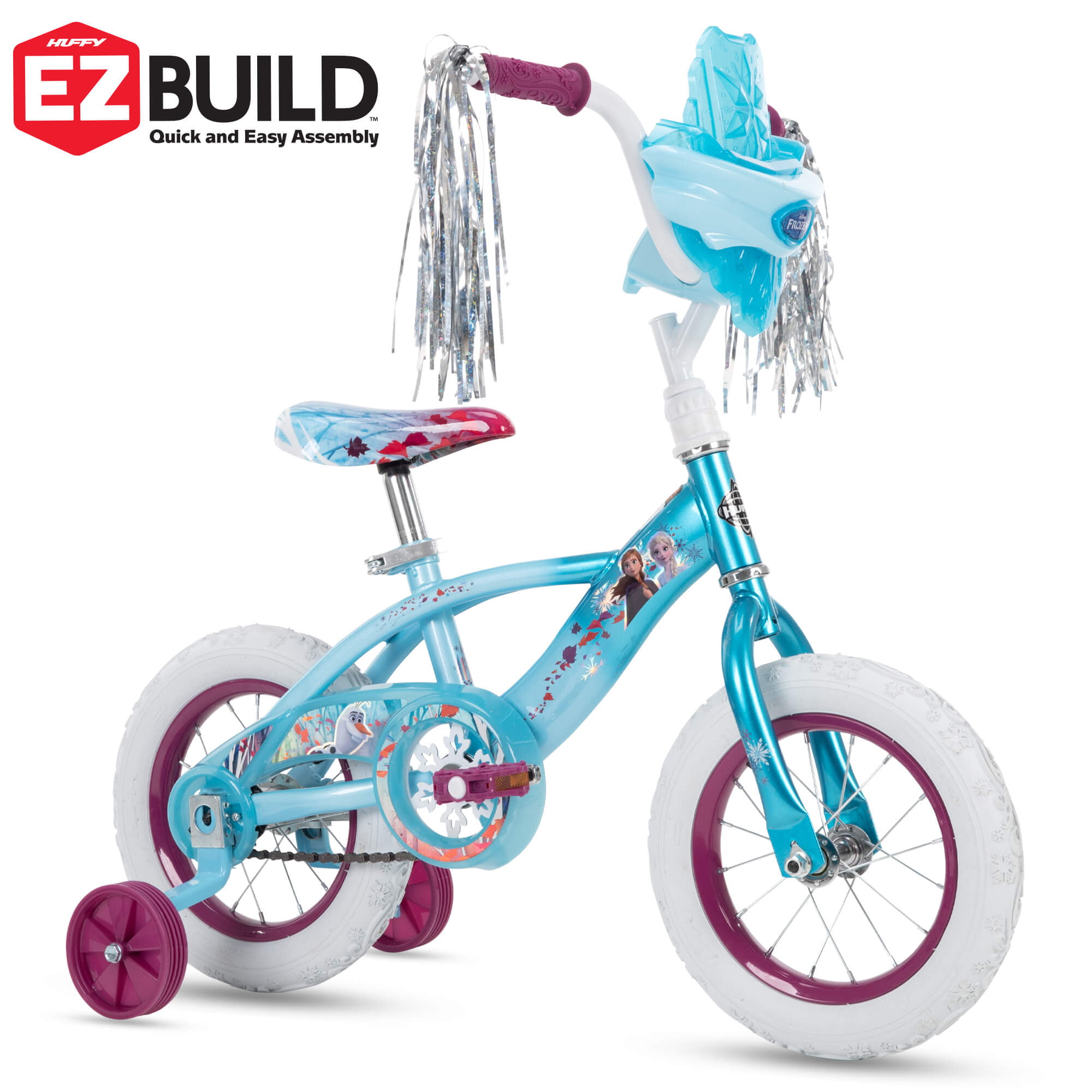 Elsa & Olaf Graphics Anna Huffy Kids Frozen 2 Balance Bike or Trike 