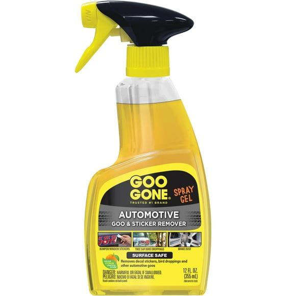 Goo Gone Automotive - Nettoie les Intérieurs Auto, Carrosseries et Jantes Auto, Élimine les Insectes et Autocollants - 12 Fl. Oz.