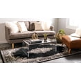 thumbnail image 4 of Unique Loom Tapis de Sol 3128746, 5 x 8 Pieds, Noir/beige, 4 of 6