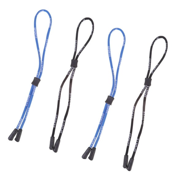 TABLZONE Eyeglass Straps for Sports Glasses Holder Cotton Adjustable Eyewear Retainer for Women 4 Pcs Back to School