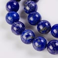 thumbnail image 5 of Natural Lazuli Beads Strands Round 12~13mm Hole: 1mm about 32pcs/strand 15.1 inch, 5 of 6