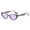 Purple, variant on Cyxus Retro Vintage Sunglasses for Women Cat Eye Eyewear light Frame
