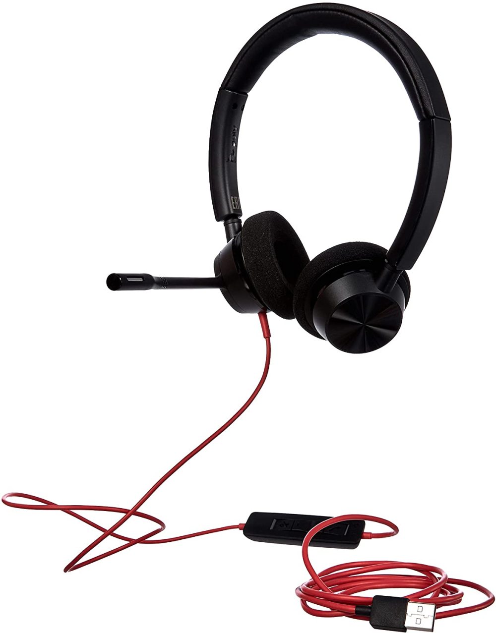 Plantronics Blackwire 3320 USB-A Wired, Dual-Ear (Stereo) Headset with  Boom Mic USB-A to Connect to Your PC, Mac or Cell Phone Works with  Teams, Zoom  More