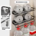 thumbnail image 3 of Estantes de regadera con Adhesivos, Auto-Adhesivo Estanteria de Regadera para Baño, Estante de Almacenamiento para Esquina de Cocina., 3 of 4