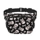 thumbnail image 1 of Fotbe black white Skull bone Cangurera Cuadrada con Estampado de Doble Capa, Bolsa de Cintura Ajustable Mini para Hombres y Mujeres, 1 of 9