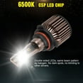 thumbnail image 5 of 9005 High+9006 Low Beam For Buick LeSabre 2000-2005 LED Headlight Bulbs  White 4pcs, 5 of 13