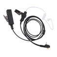 thumbnail image 2 of Tube  Earphone Sensitive Durable 1-pin Spiral Plug Convenient To Use Air Tube Headset Easy To Operate Black Mth650 For Mth600, 2 of 8